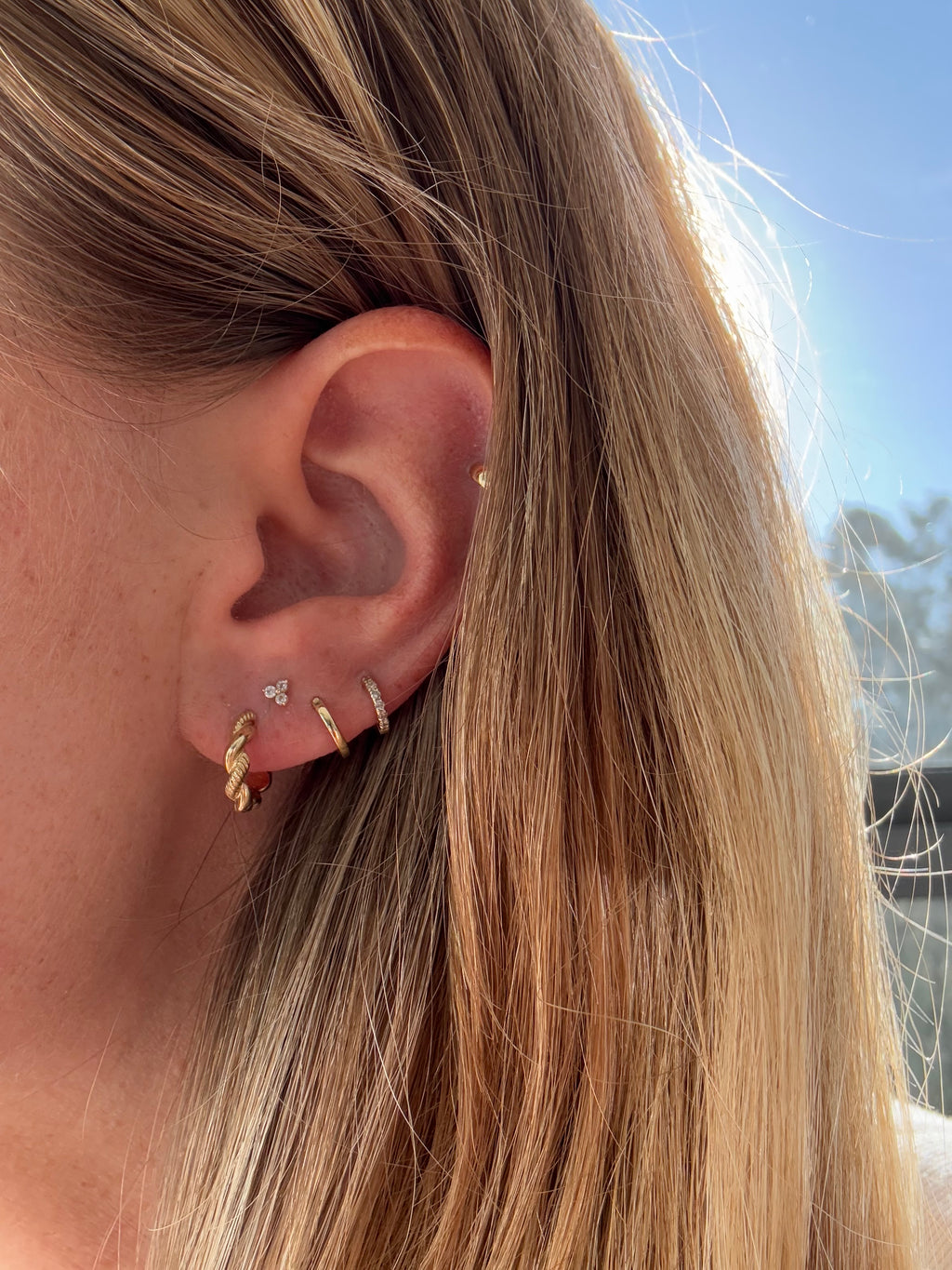 Solid Twisted Mini Snap Huggies