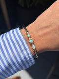 Opal Diamond Bangle
