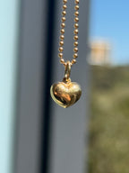 Mini Puffy Heart Charm