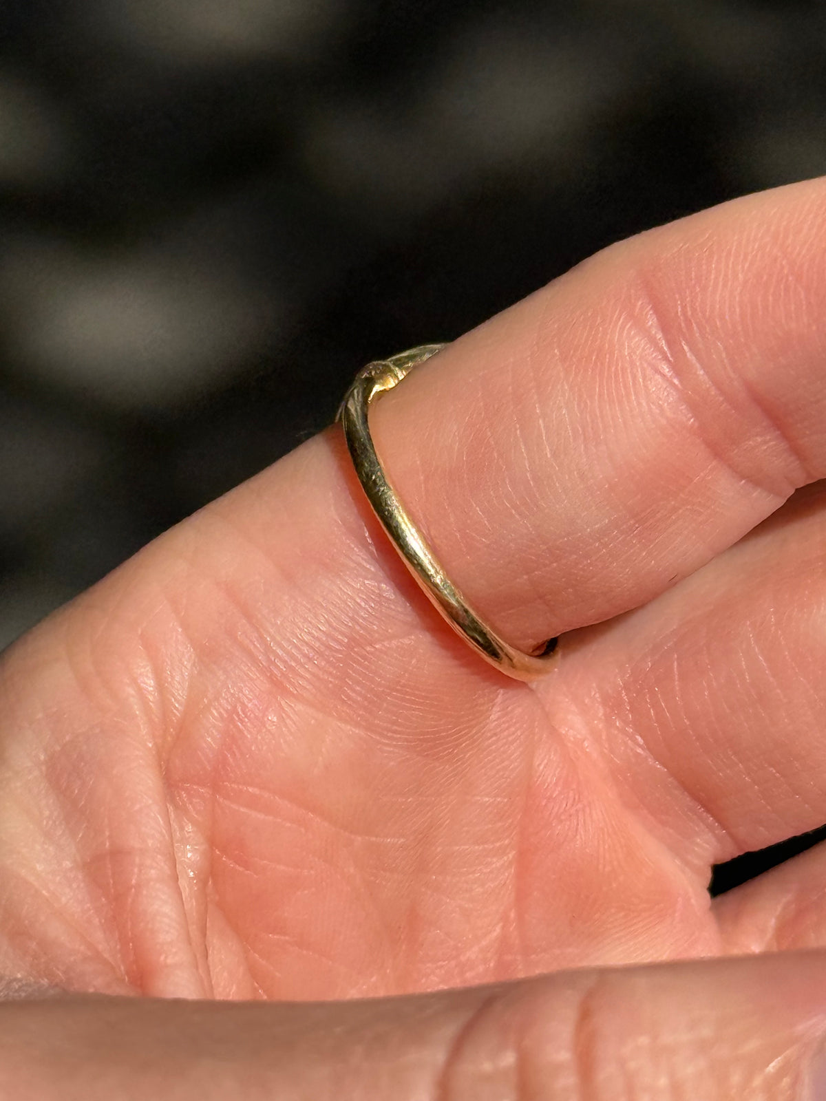 14k Amethyst Cabochon Ring