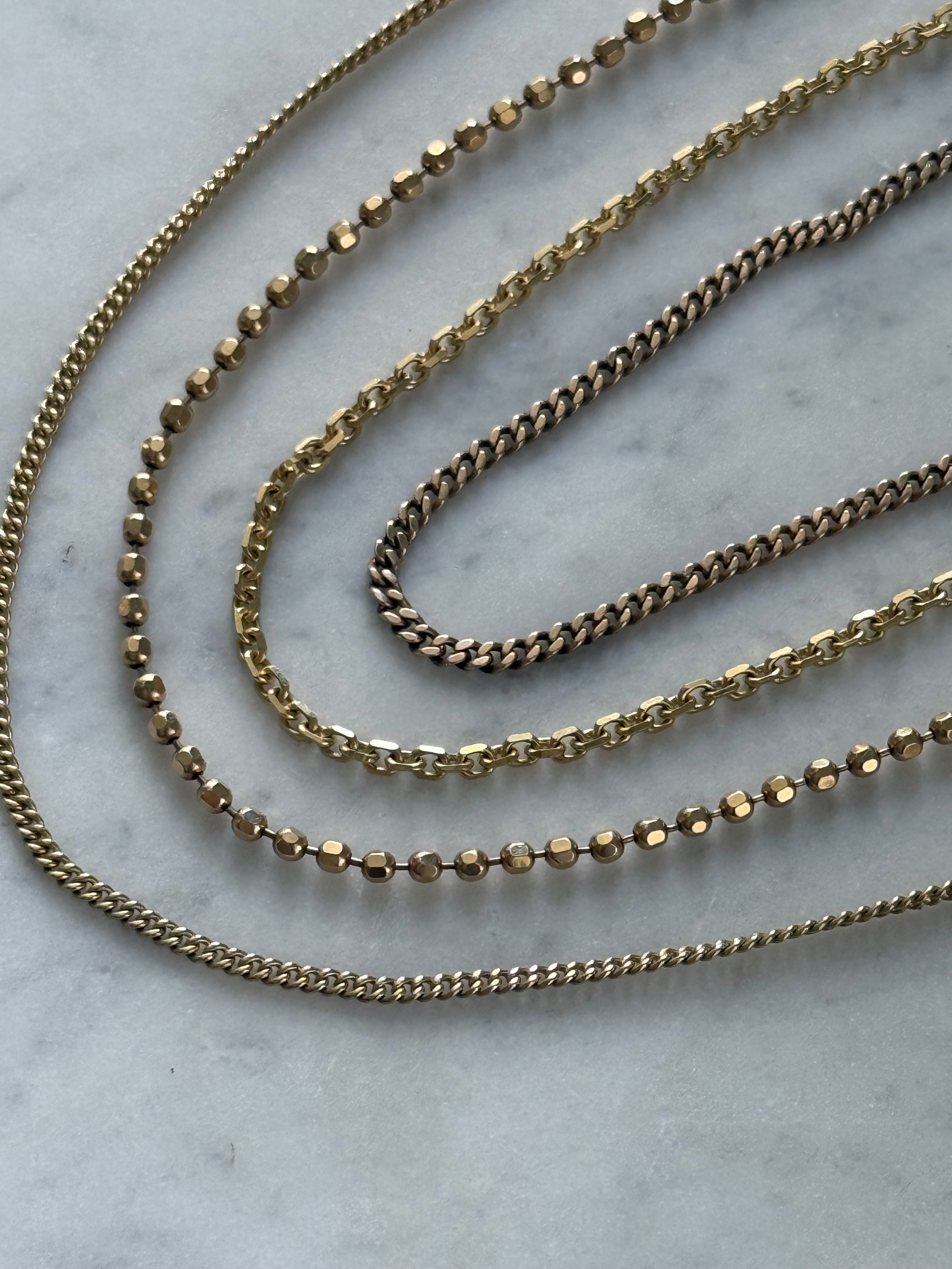 Solid Long Biker Chain