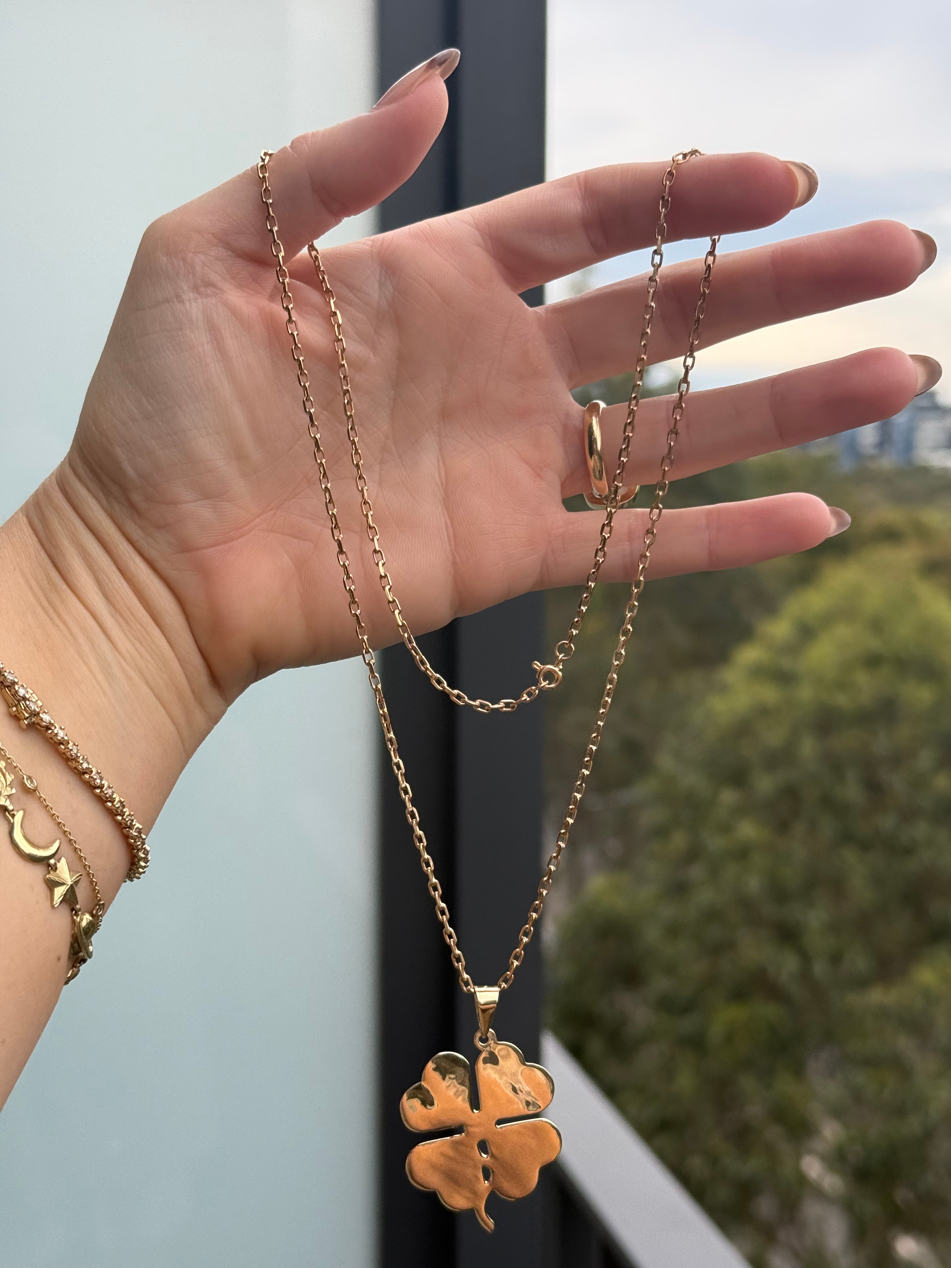 Solid Long Biker Chain