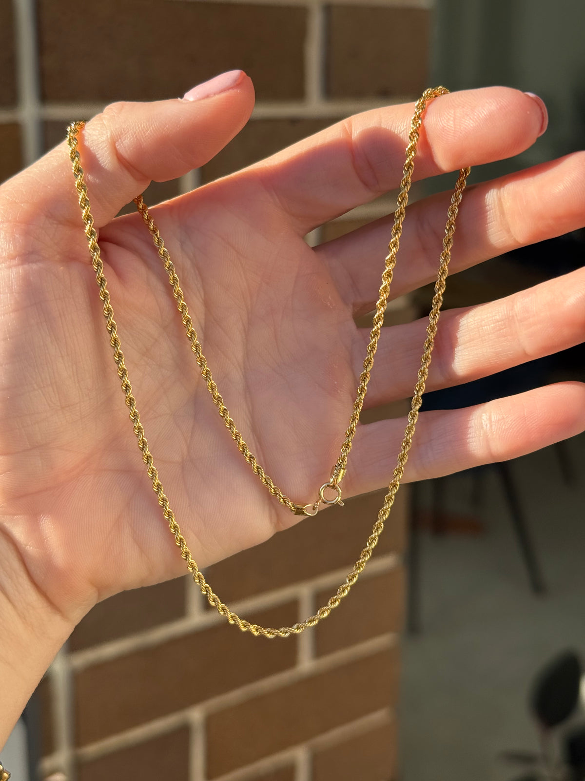 14k Classic Rope Chain