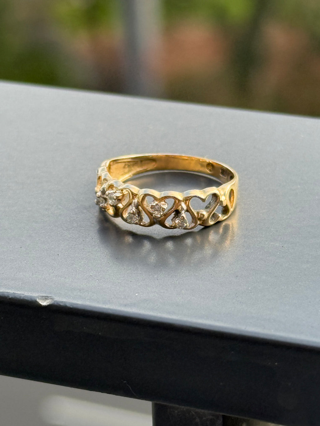 Diamond Heart Ring