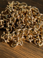 10k 28” Antique Albert Watch Chain
