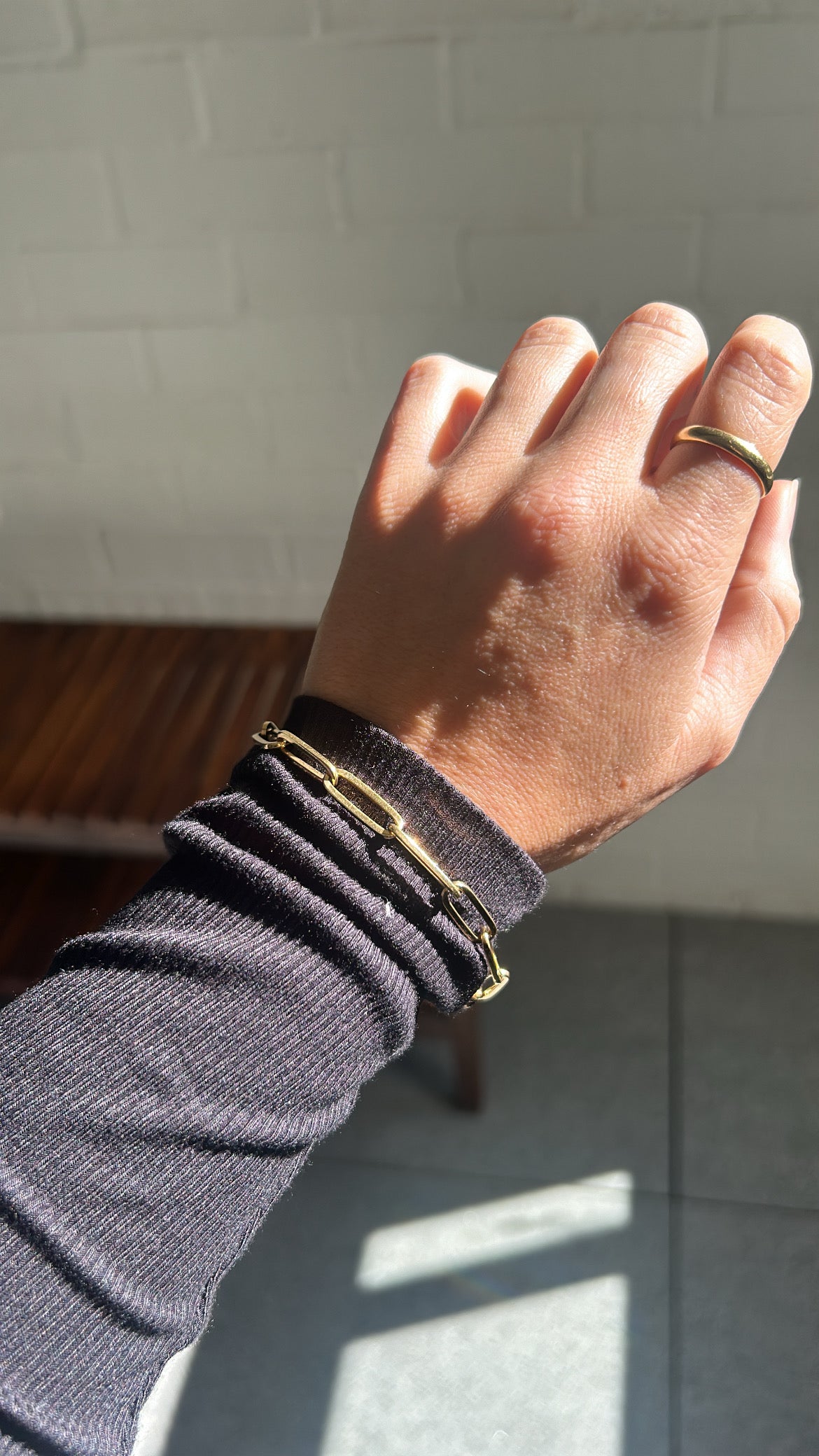 Solid Paperclip Bracelet