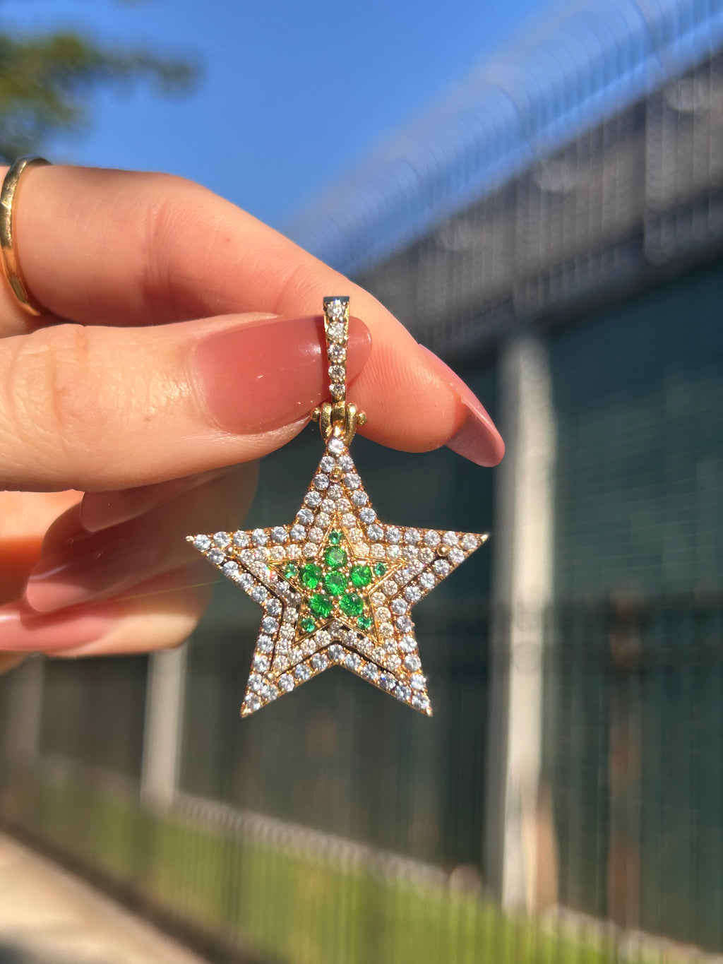 Diamond Star Pendant