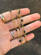 Sapphire Gemstone Strand