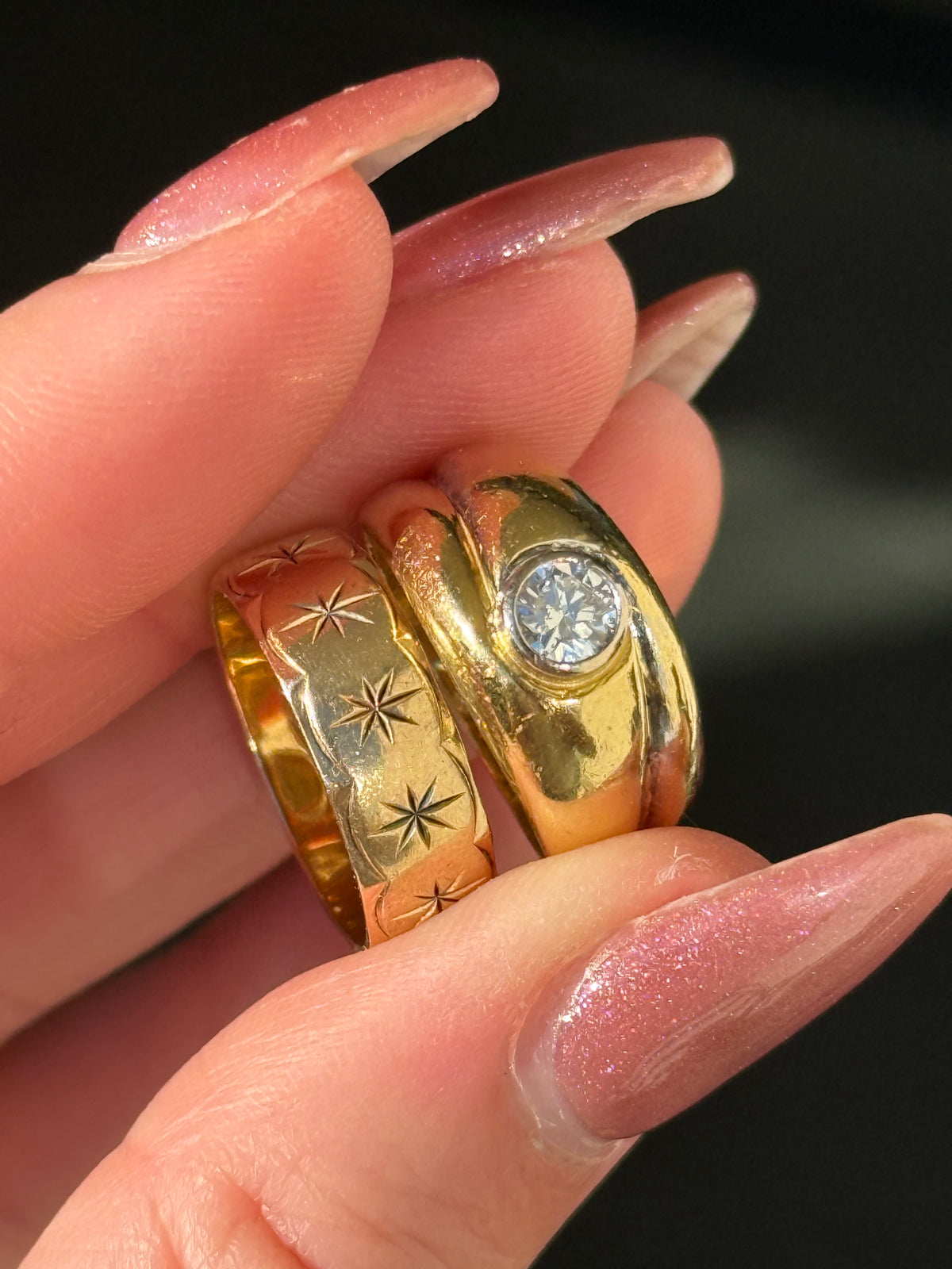 Diamond Bombe Ring