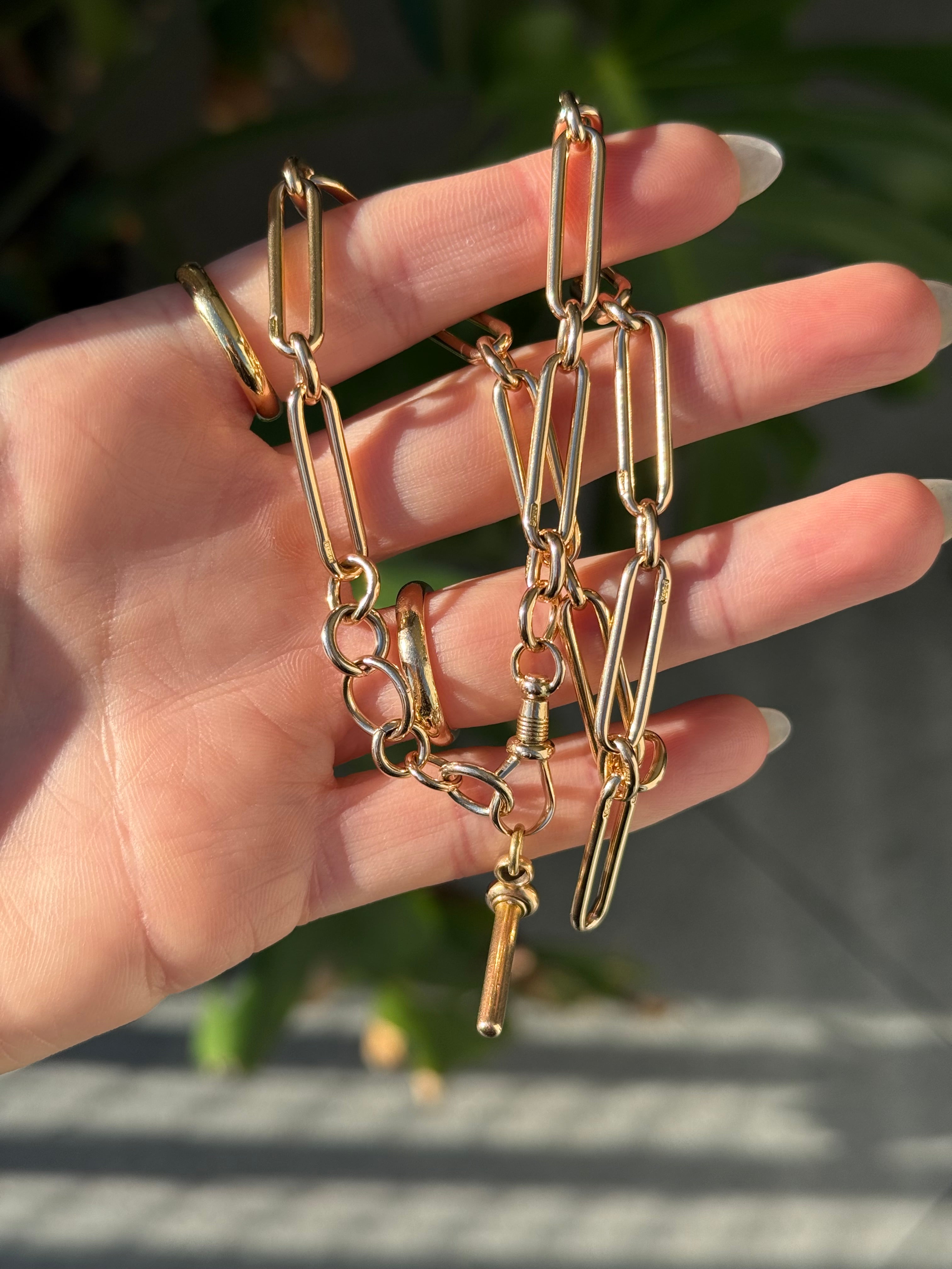 Trombone Watch Chain