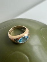 Load image into Gallery viewer, Blue Topaz Aura Ring
