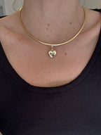 Diamond Heart Lucky Charm