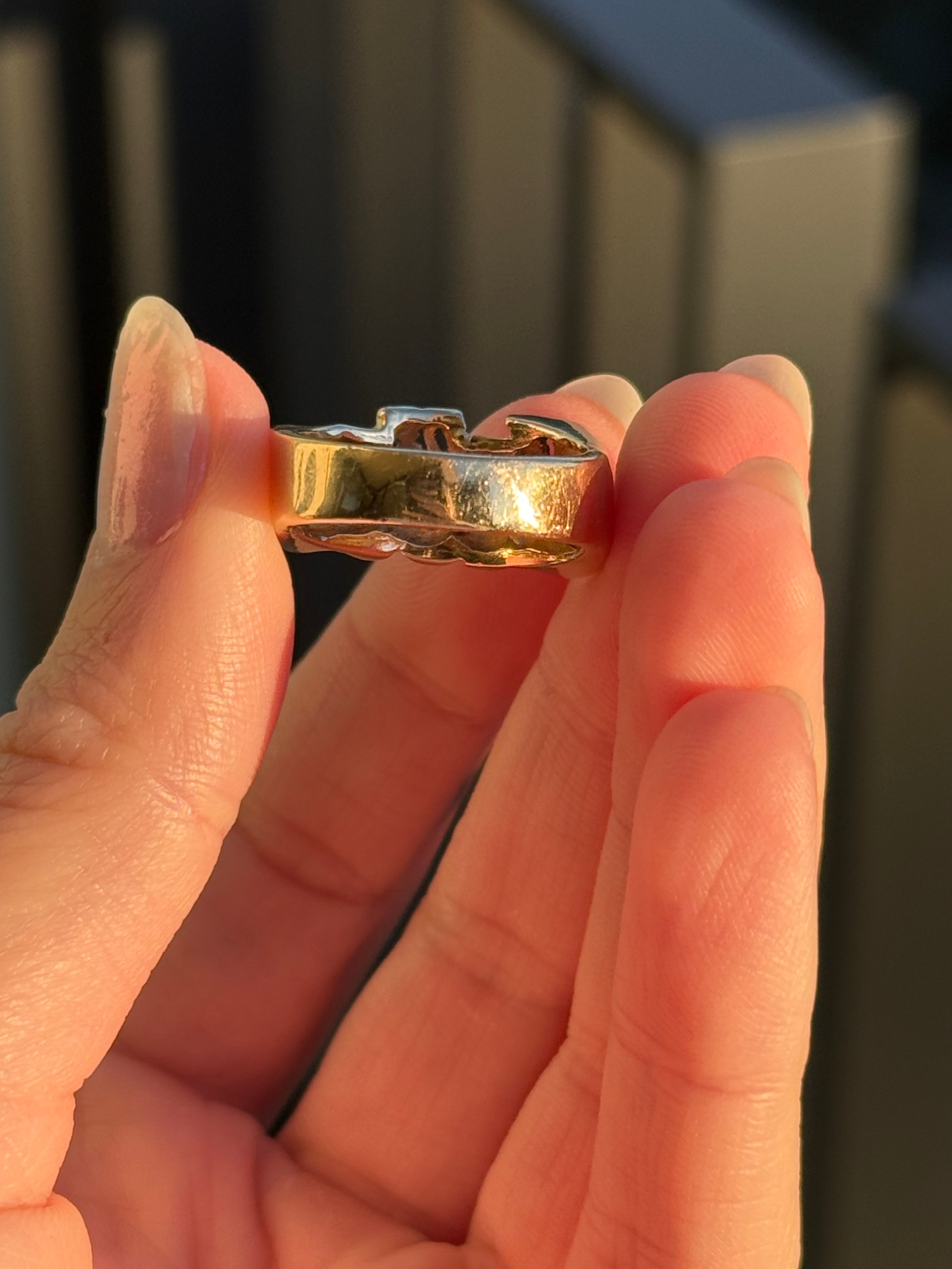 Melissa Diamond Name Ring