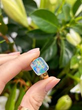 Load image into Gallery viewer, Australian Boulder Opal Ring
