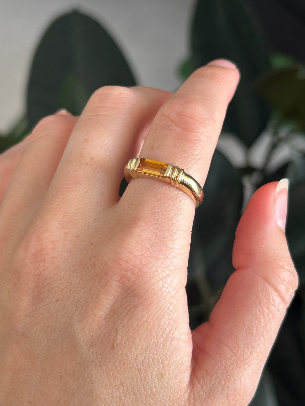Citrine Ring