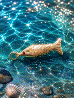 Articulated Fish Charm