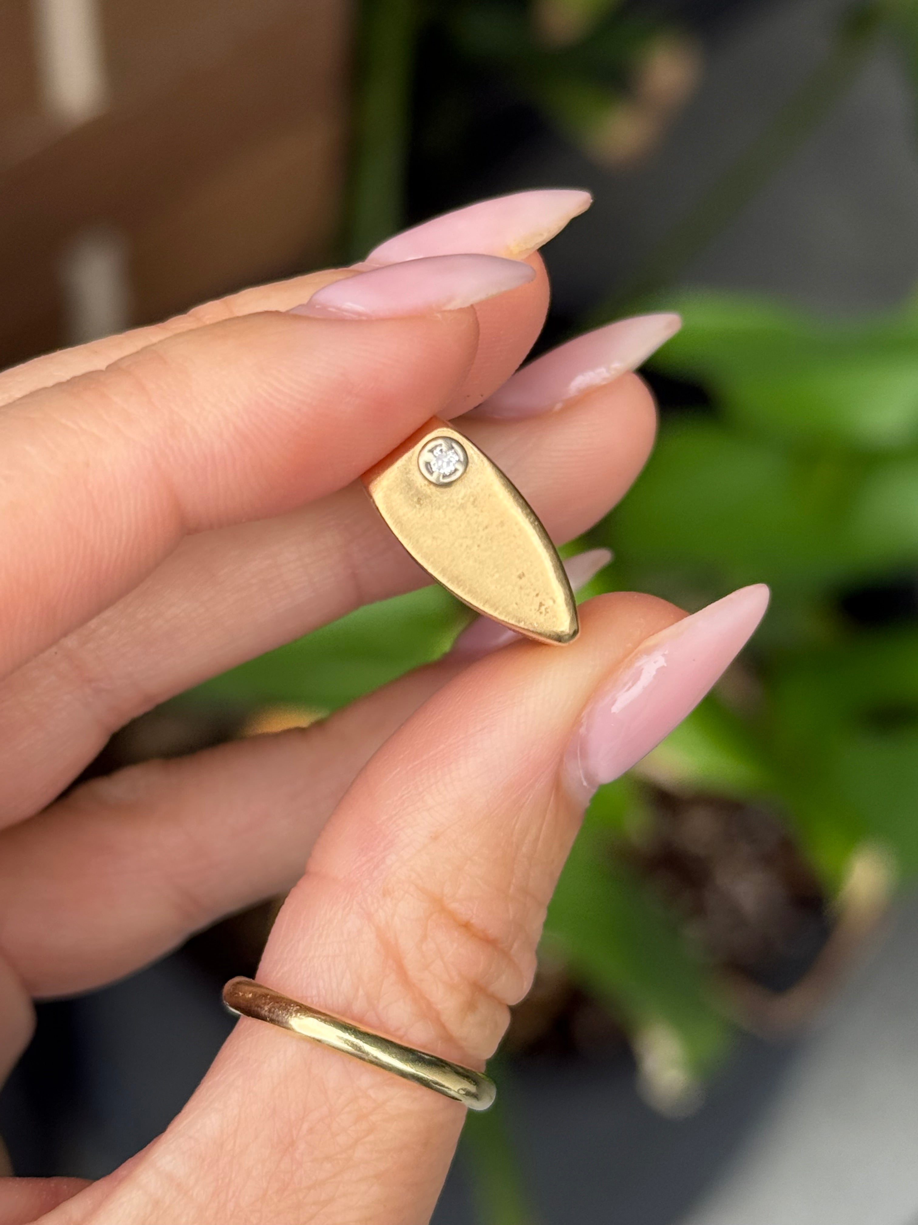 Diamond Geometric Ring