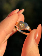 Starburst Heart Signet