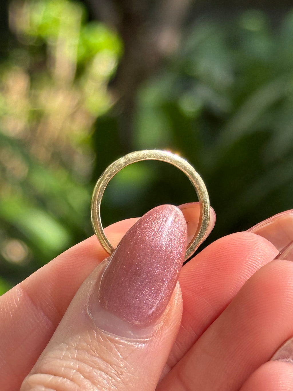 14k Multi Gemstone Band