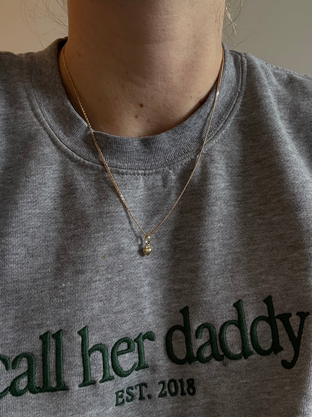 Mini Puffy Heart Charm