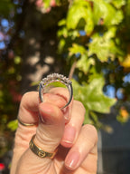 Diamond Cluster Ring
