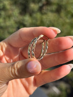 Tricolored Oval Hoops