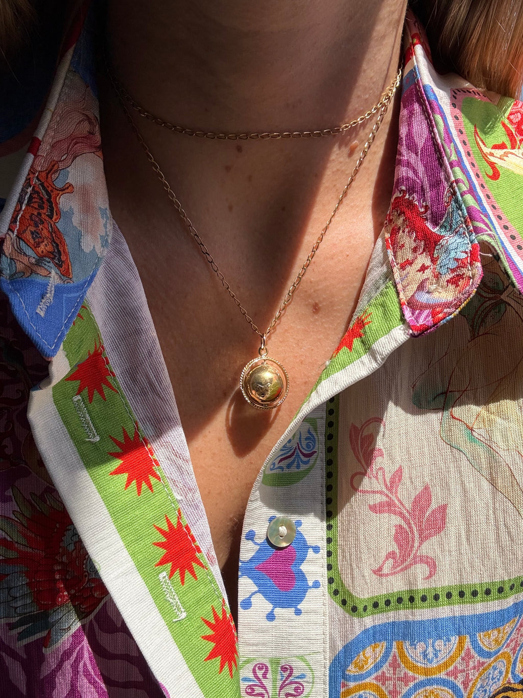 Spinning Globe Charm