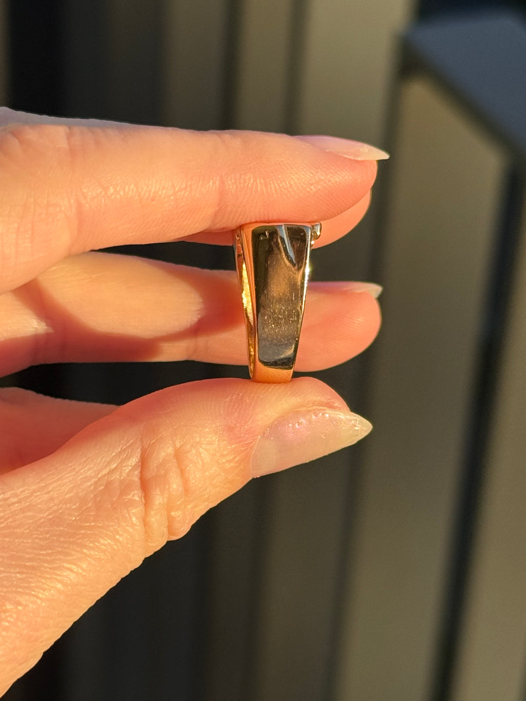 Melissa Diamond Name Ring