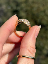 Load image into Gallery viewer, Diamond Comet Dome Ring
