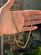 14k Antique Watch Chain