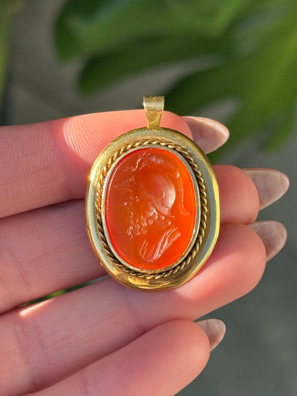 18k Roman Intaglio