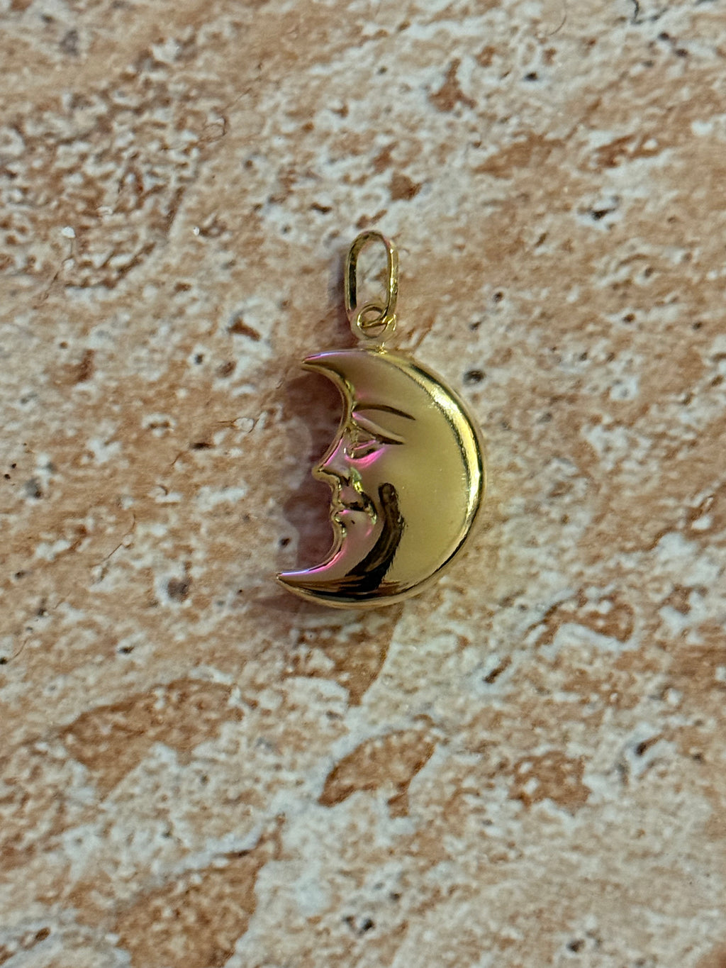 Puffy Moon Face Charm