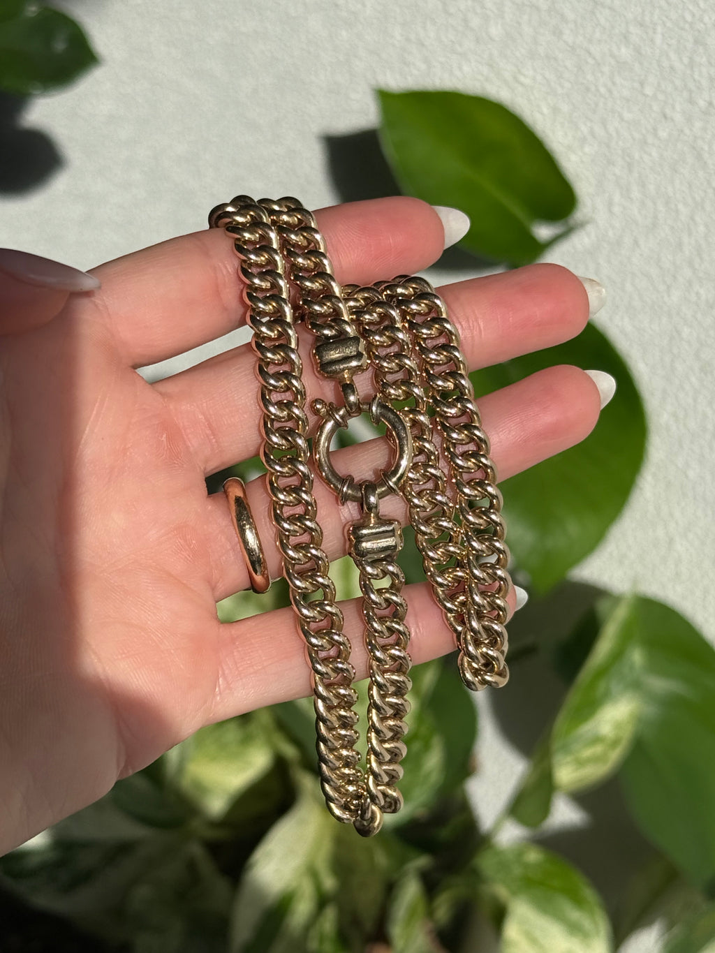 Chunky Rounded Curb Chain