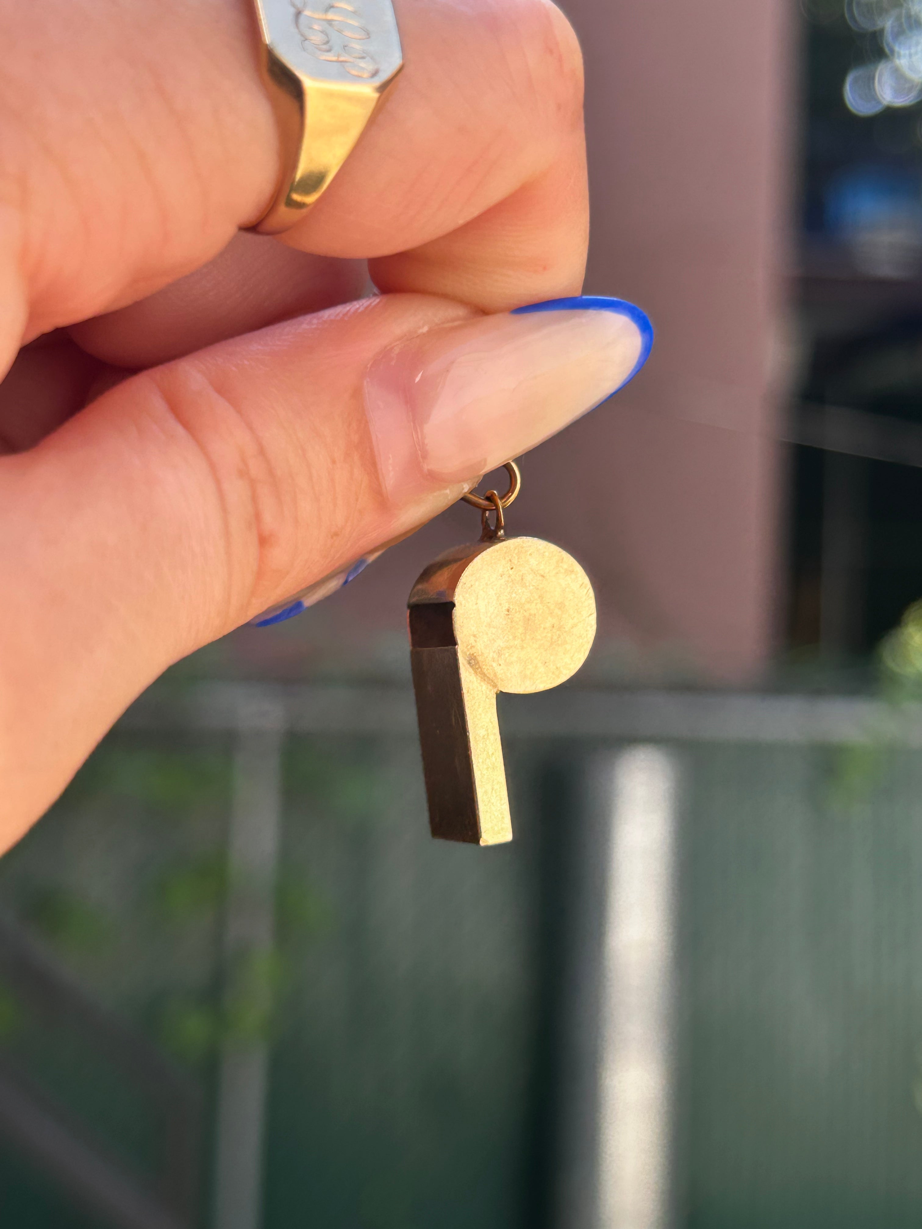 Working Whistle Charm