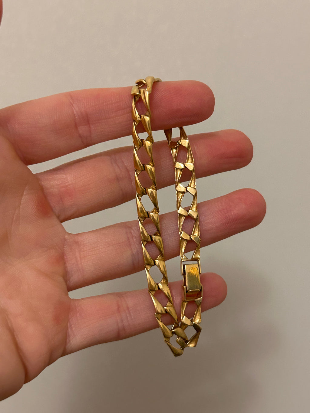 Square Curb Bracelet