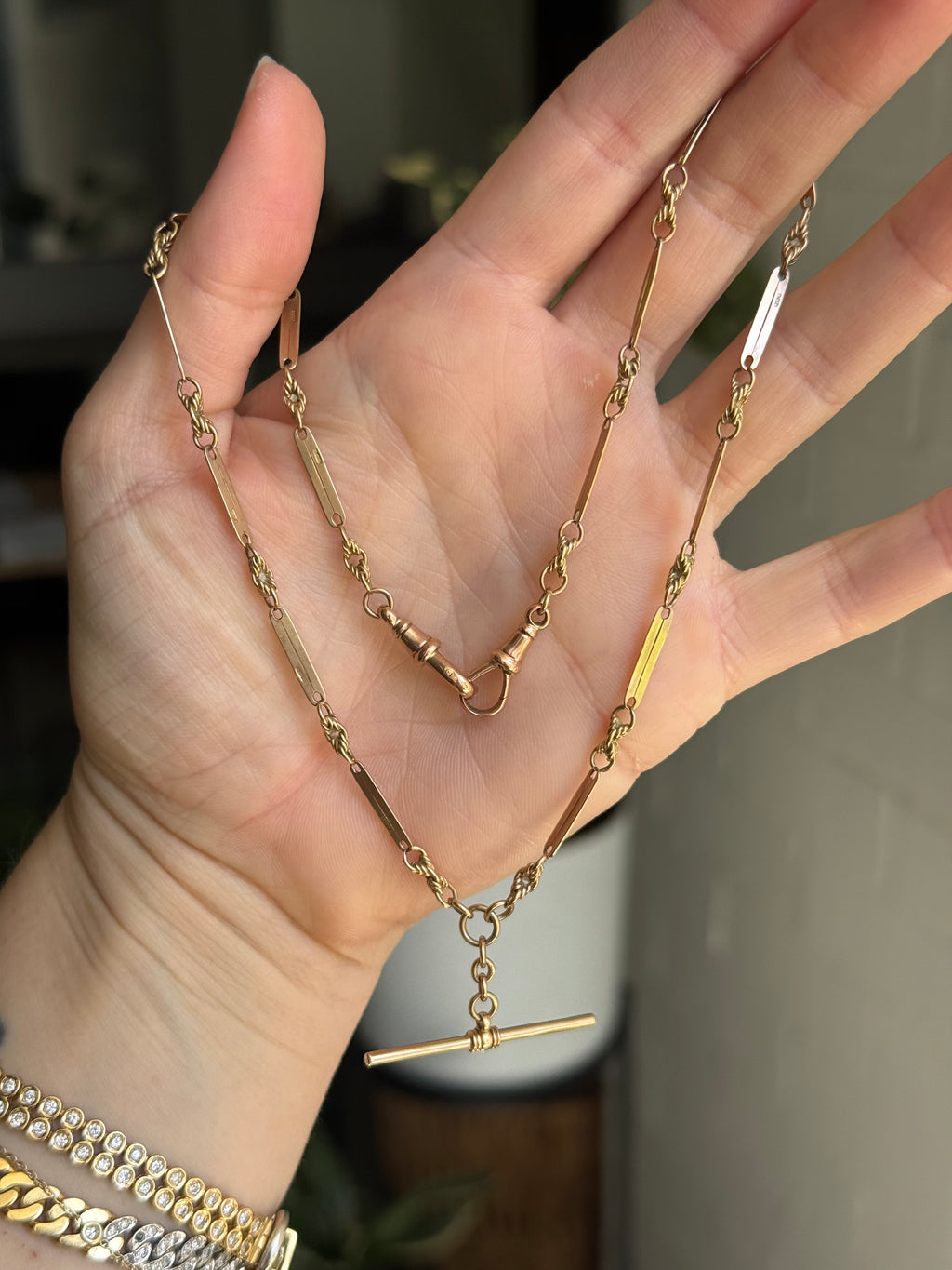 Mini Antique Fancy Love-knot Watch Chain
