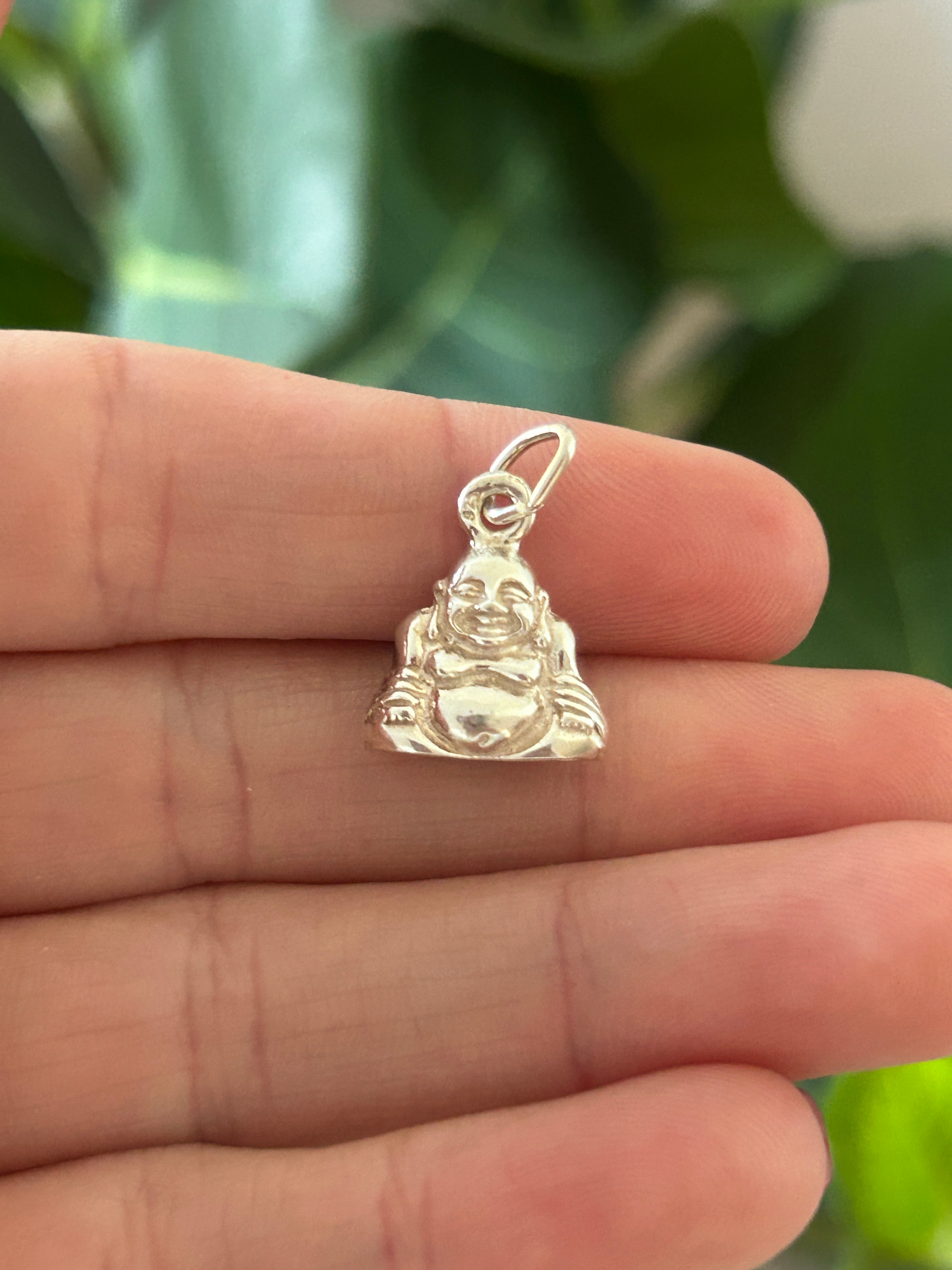 Sterling Silver Buddha Head