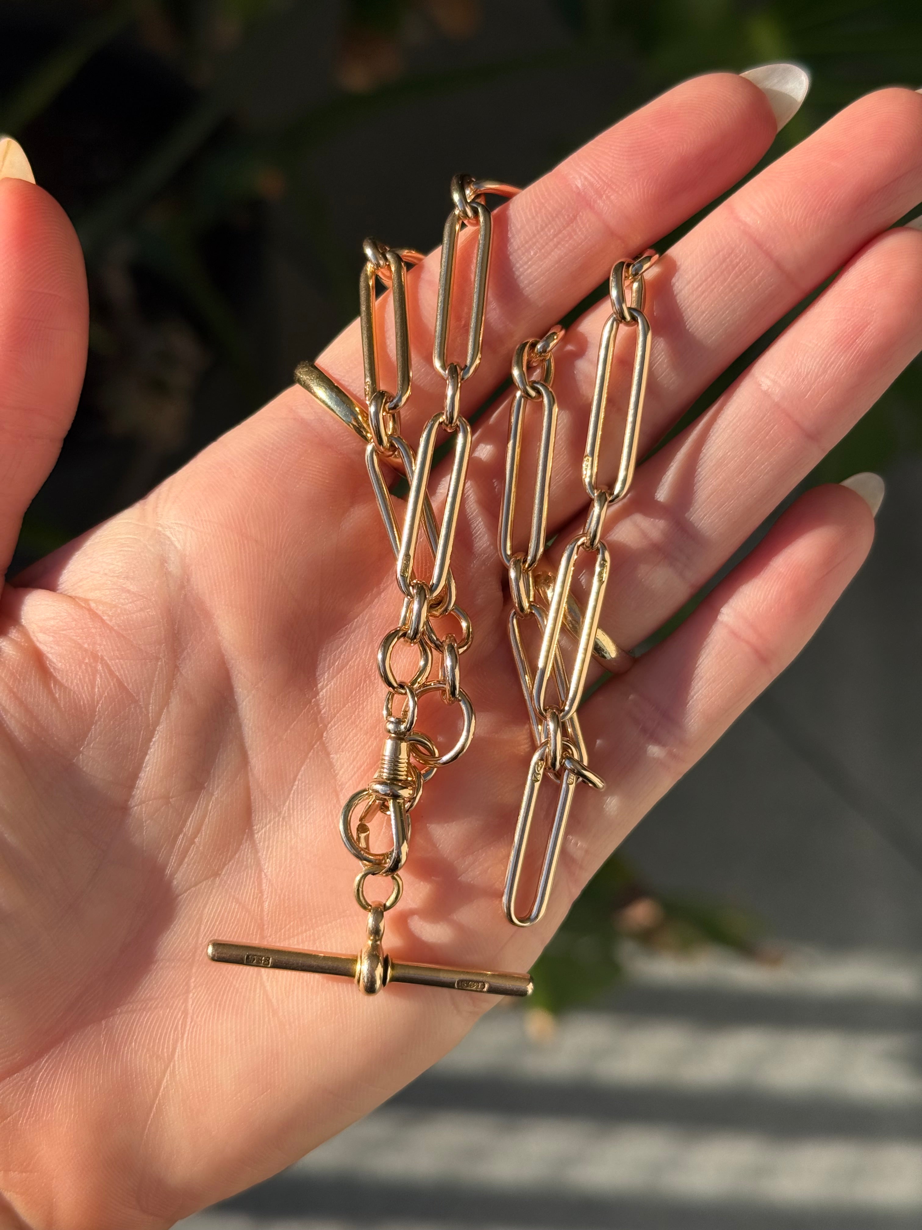 Trombone Watch Chain