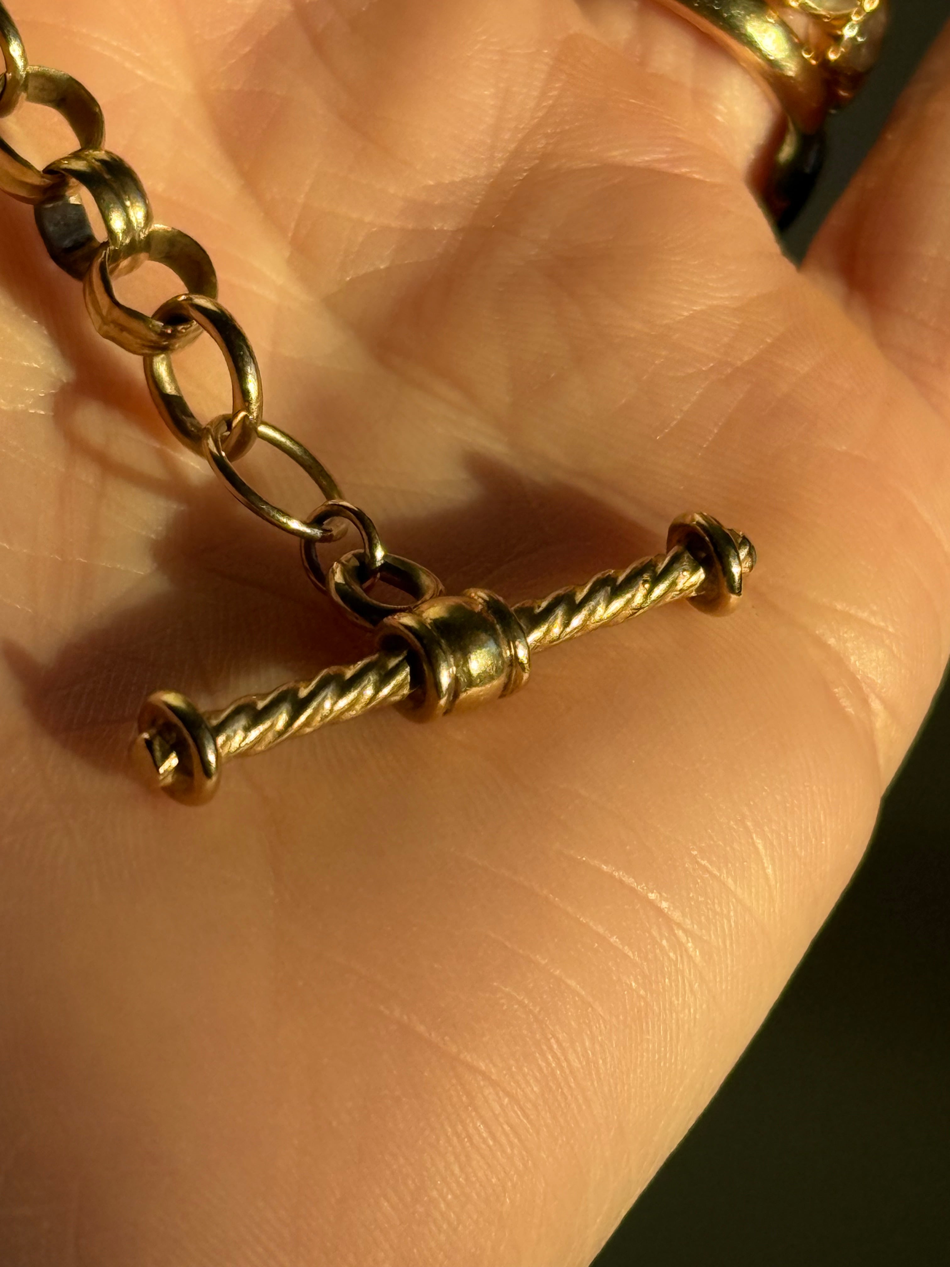 Fancy Rolo Watch Chain