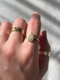 Teardrop Signet Ring