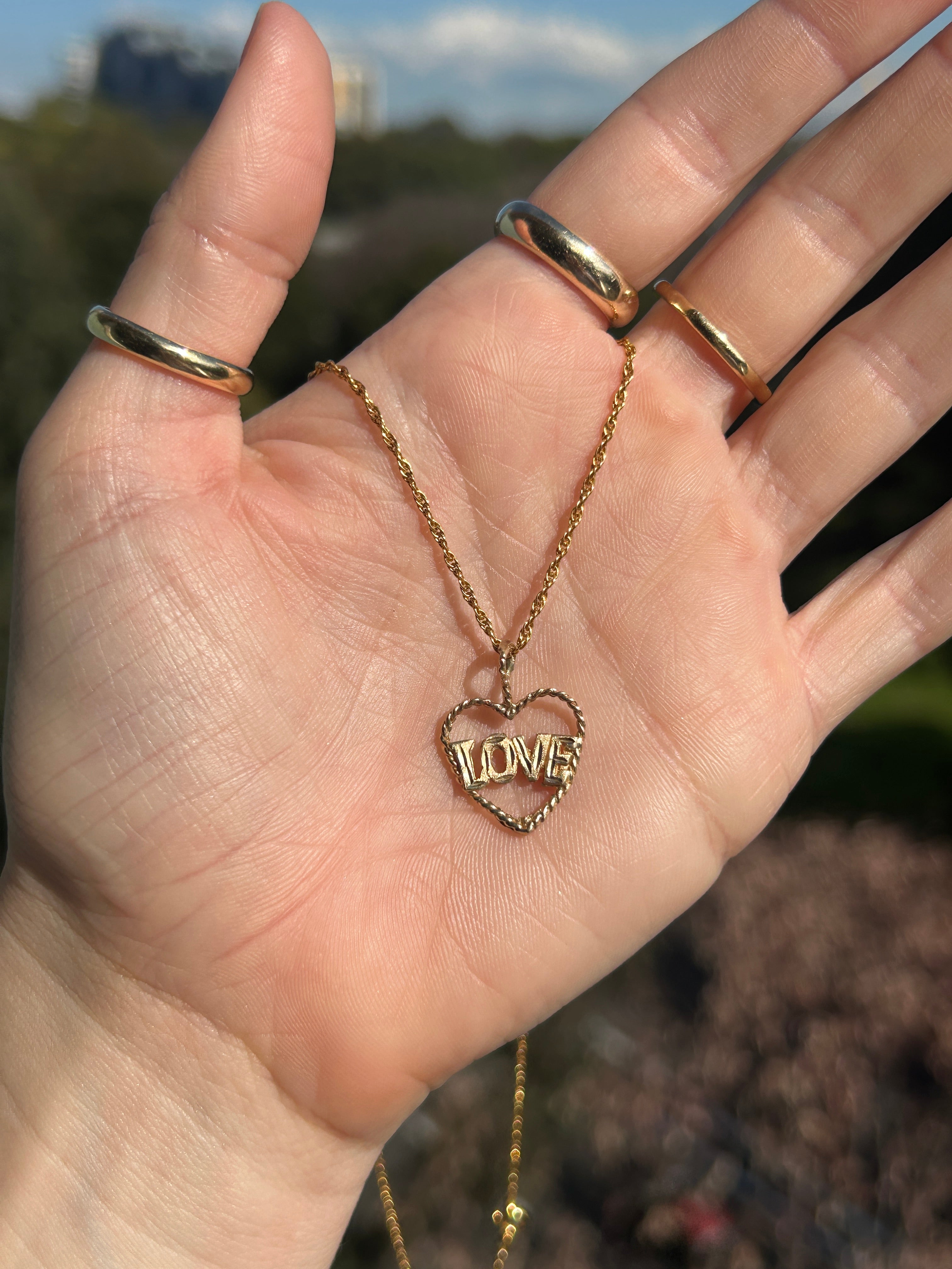 Love Heart Charm