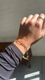 Solid Paperclip Bracelet