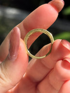 18k Diamond Channel Band