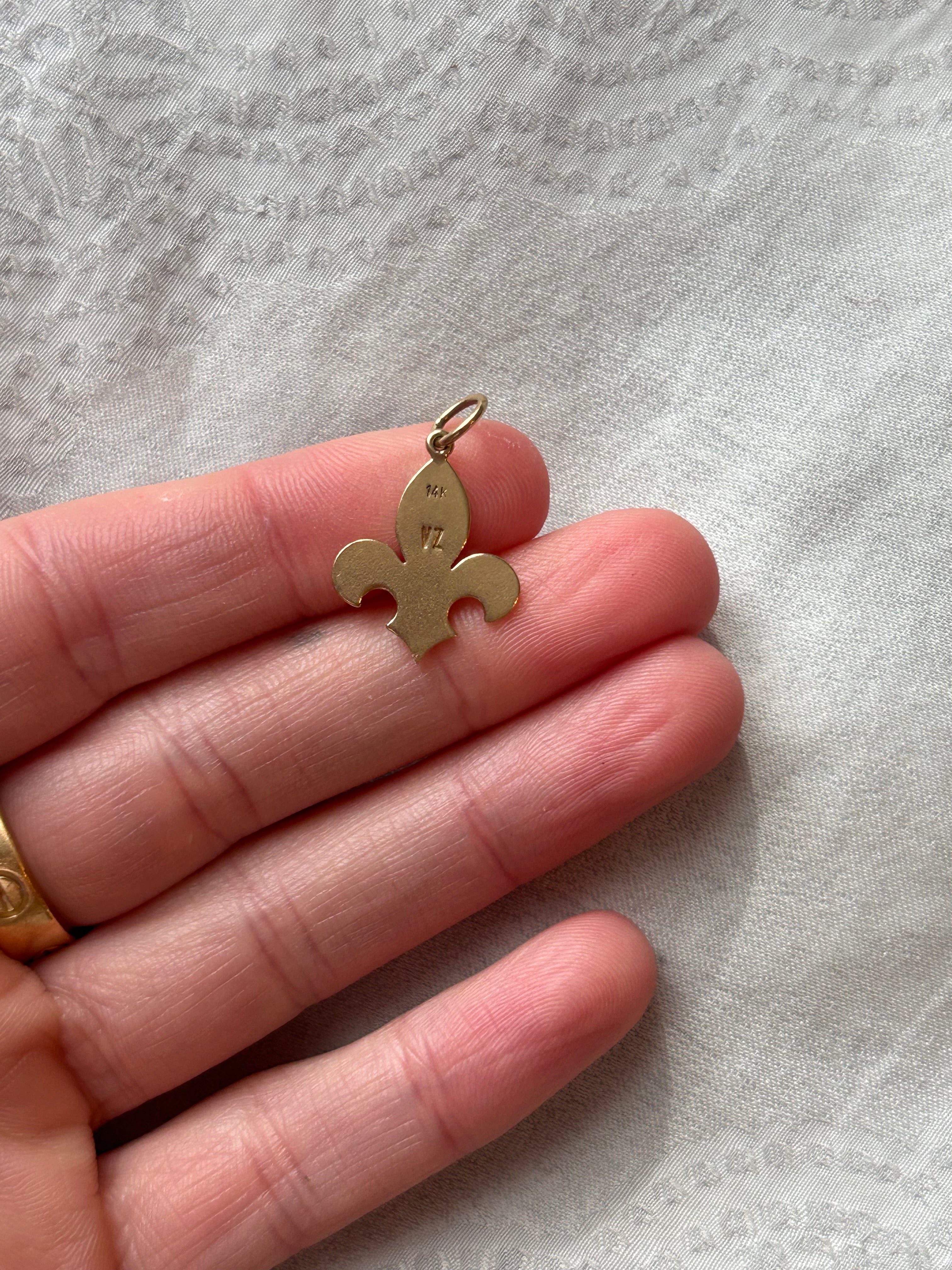 Fleur De Lis Charm