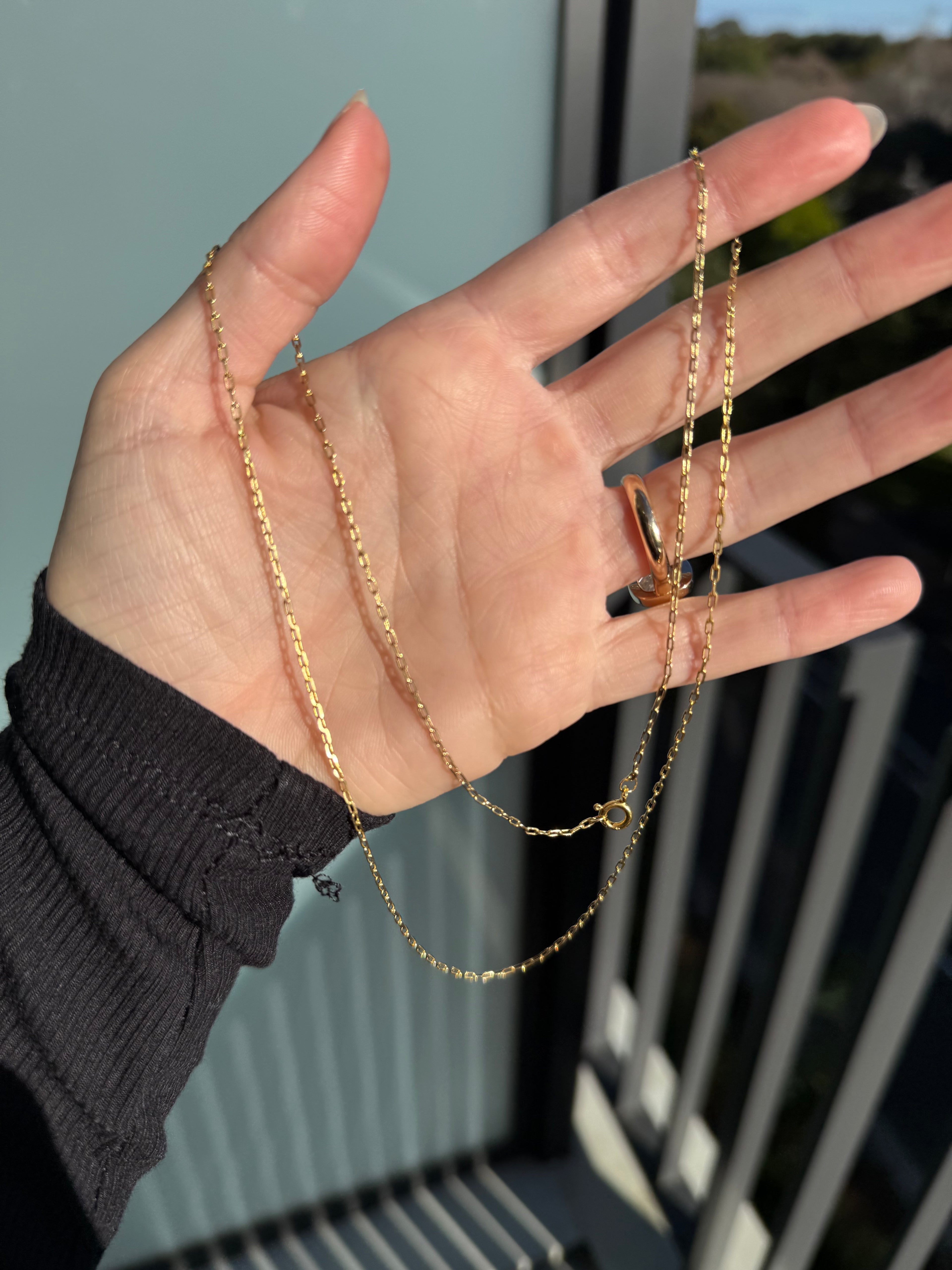 Solid Long Biker Chain