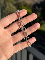 Diamond Oval Bracelet