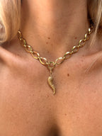 Textured Large Cornicello