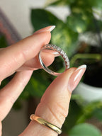 Half Eternity Diamond Band