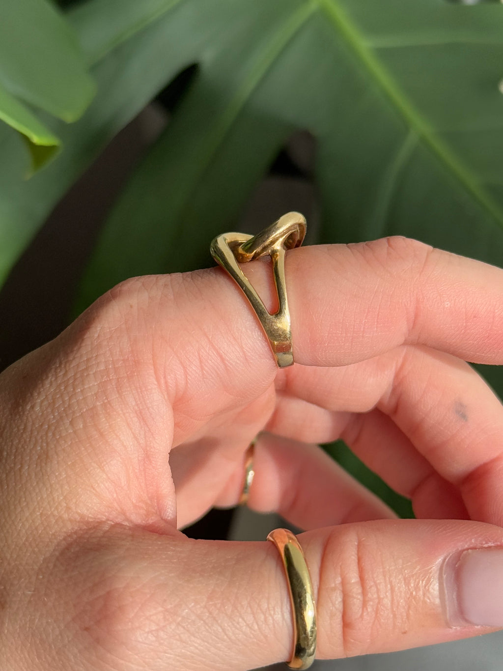 Whimsical Bypass Ring