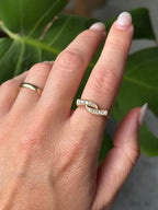 Diamond Striker Square Ring